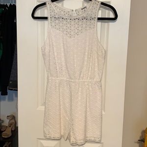 White BB Dakota Romper